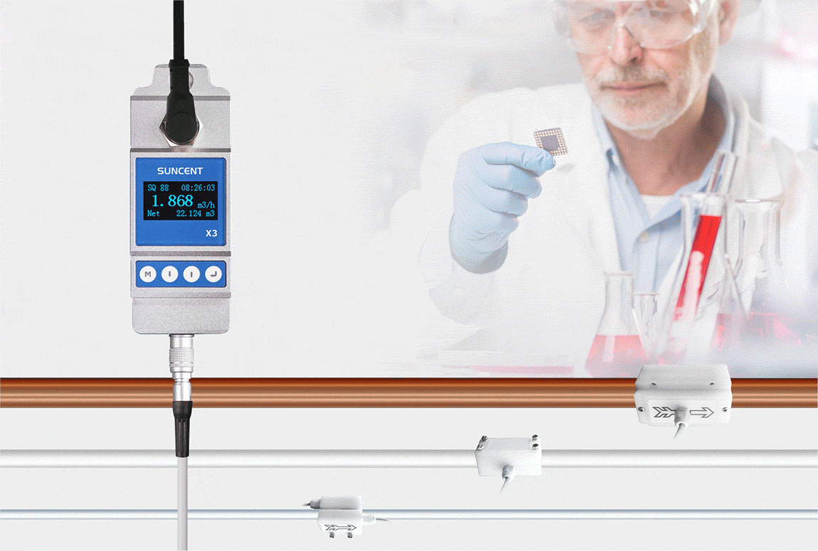 小管防腐蝕丨半導(dǎo)體/化工行業(yè)用夾鉗式軟管超聲波流量計(jì) 小管防腐蝕丨半導(dǎo)體/化工行業(yè)用夾鉗式軟管超聲波流量計(jì)